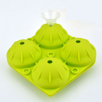 Van het het Siliconeijs van de voedselrang Vorm 4 Holtediameter 5cm voor Whisky