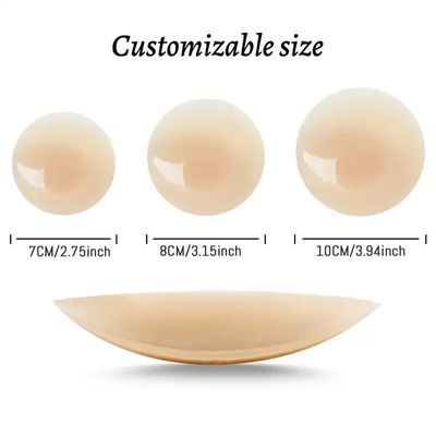 ROHS herbruikbare siliconen tepelhoes 7cm 8cm 10cm Food Grade materiaal