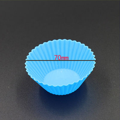 ROHS Geurloze Siliconen Muffin Cups, Herbruikbare Siliconen Cupcake Gevallen