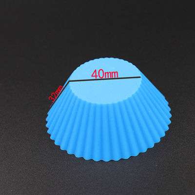 ROHS Geurloze Siliconen Muffin Cups, Herbruikbare Siliconen Cupcake Gevallen