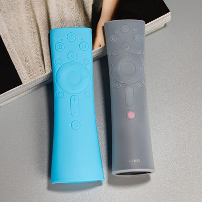 Stofdichte tv-siliconen afstandsbedieningshoes Antislip Blauw Helder Rood Kleur