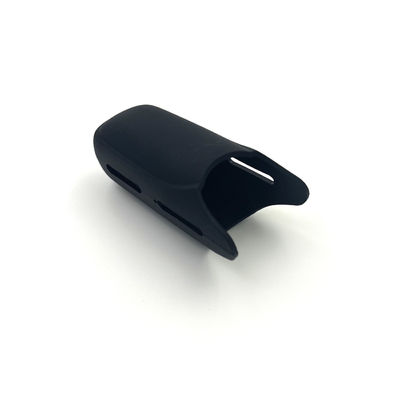 Van de het Silicone Beschermende Dekking van de haargelijkrichter de Draagbare Zwarte Kleur