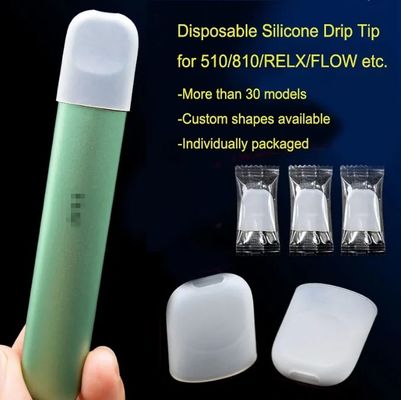 Het niet-toxische Praktische Silicone van het Druppeluiteinde, de Hittebestendige e-Uiteinden van de Sigaretdruppel