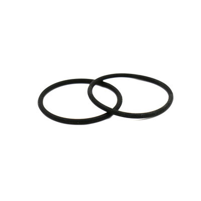 Zwarte dikte 3 mm siliconen haarbanden, praktische siliconen elastiekjes voor haar