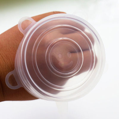 Deksels van de het Siliconerek van de voedselrang de Opnieuw te gebruiken voor Rekupereerbare Kommen