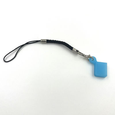 Onschadelijke draagbare siliconen USB-hoes Anti-stof Rood Blauw Wit Kleur