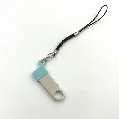 Onschadelijke draagbare siliconen USB-hoes Anti-stof Rood Blauw Wit Kleur