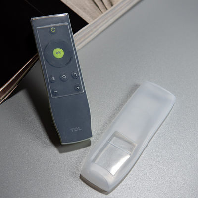 De Afstandsbedieningdekking/Geval/Koker van TV van het anti-schok Waterdichte Stofdichte Duidelijke Silicone TCL