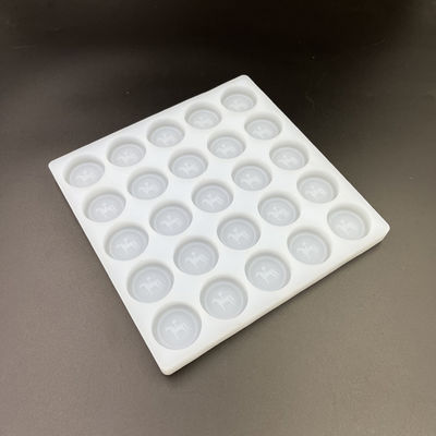 Ronde ijs siliconen snoepvorm dienbladen herbruikbaar 25 holtes diameter 35 mm