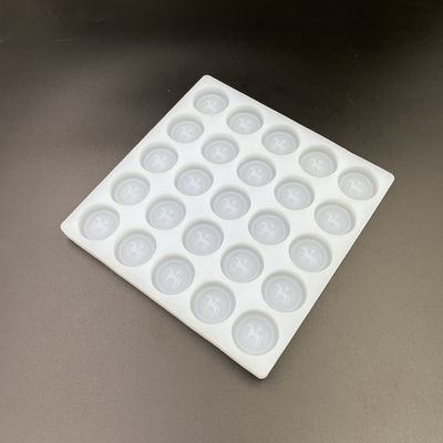 Ronde ijs siliconen snoepvorm dienbladen herbruikbaar 25 holtes diameter 35 mm