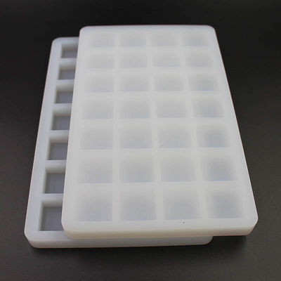 Transparante Chocolade Siliconen Snoepvorm 28 Holten 26x16x1.5cm