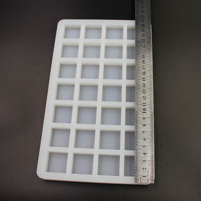 Transparante Chocolade Siliconen Snoepvorm 28 Holten 26x16x1.5cm