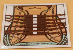 RoHS Unisex Silicone Rubber Benodigdheden Schoenveter Elastisch Praktisch