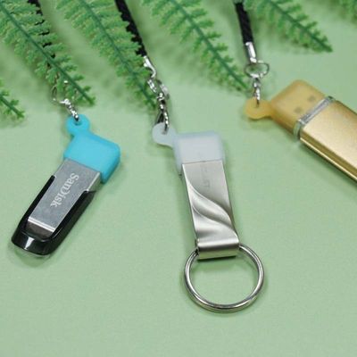 Onschadelijke USB-siliconen beschermhoezen Lichtgewicht Stofdicht