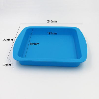 Van het het Huishoudensilicone van BPA de Vrije van de de Cakevorm Praktische Vierkante Vorm