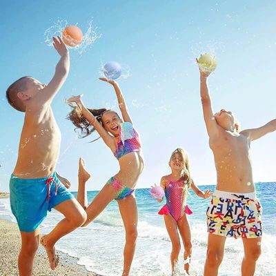 De opnieuw te gebruiken Ballons van de Bomballen van het Siliconewater voor de Spelen van het het Strandwater van de Jonge geitjespool
