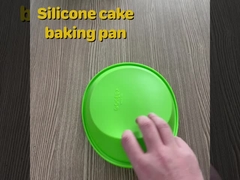 De duurzame Non-Stick van de het Siliconecake van de Voedselrang BPA Vrije Ronde van het de Vormbaksel Pan van het de Vormbaksel